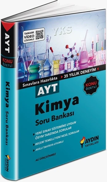 Aydın Yayınları AYT Kimya Konu Özetli Soru Bankası ürün görseli 1