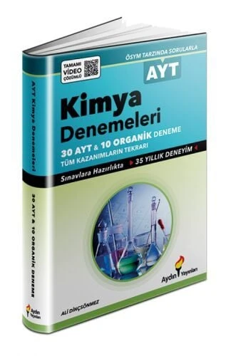 Aydın Yayınları AYT Kimya 30 Video Çözümlü Deneme ürün görseli 1