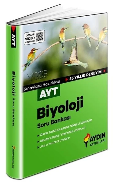 Aydın Yayınları AYT Biyoloji Soru Bankası ürün görseli 1