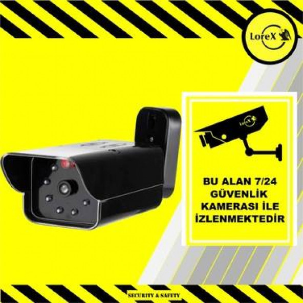 Lorex Caydırıcı Kamera Seti - Lr-D12Ir Caydırıcı Kamera ürün görseli 1