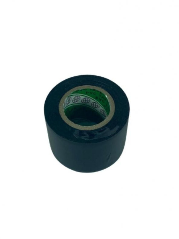 Siyah Pvc Geniş İzole Bant Elektirik Bandı Yeşil İçli 50mm 25 Metre Yerli Üretim Boru Tutar Sağlam Güçlü Yapı Market Hırdavat Bantlar AGMair Agm Havalandırma ürün görseli 1