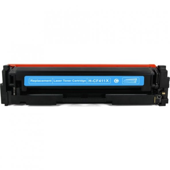 HP CF411X Mavi Muadil Toner ürün görseli 1