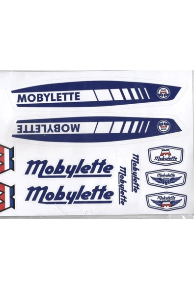 A4 ÇIKARTMA MOBİLET MAVİ ÜNİVERSAL ETİKET SETİ - Resim 2