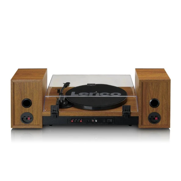 Lenco LS-310WD Ahşap Bluetoothlu Pikap Plak Çalar - Resim 5