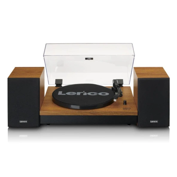 Lenco LS-310WD Ahşap Bluetoothlu Pikap Plak Çalar - Resim 6