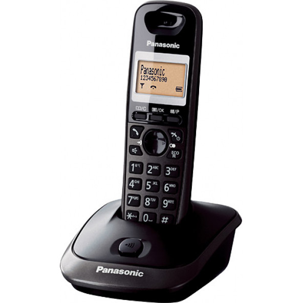 Panasonic KX-TG2511 Siyah Telsiz Telefon ürün görseli 1