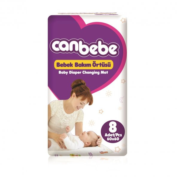 Canbebe Bebek Bakım Örtüsü 10 Adet ürün görseli 1