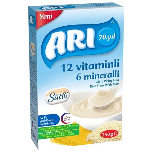 Arı Mama Sütlü Pirinç Unu 250 gr ürün görseli 1