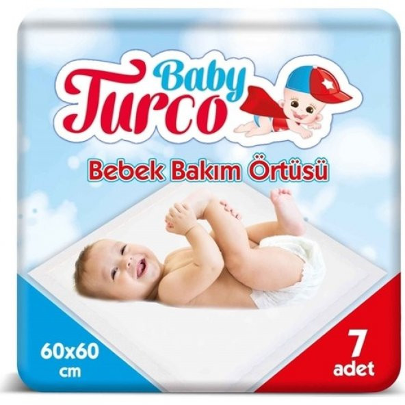 Baby Turco Bebek Bakım Örtüsü 7 Adet ürün görseli 1