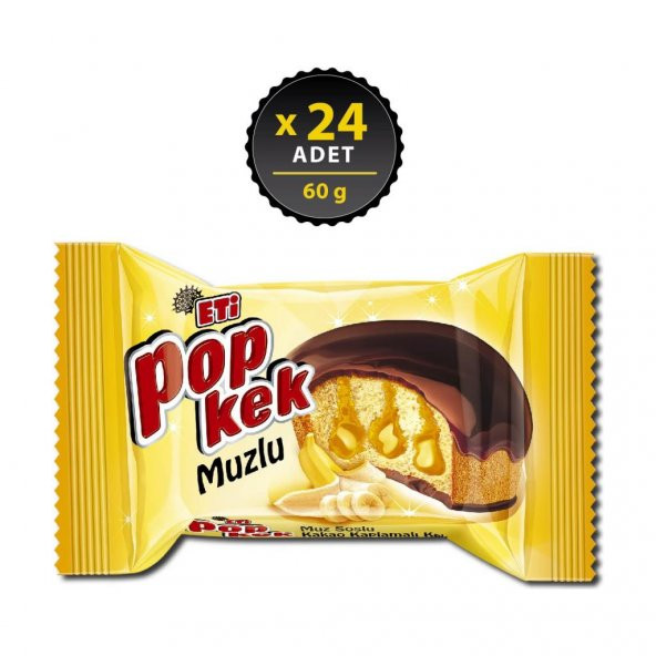 Eti Popkek Muzlu 60 g x 24 Adet ürün görseli 1