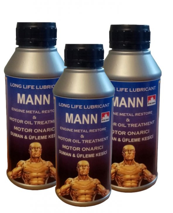 Mann Restore Duman&Üfleme Kesici&Motor Onarıcı 400 ml X 3 ürün görseli 1