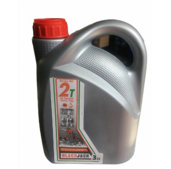 Lubco blackjack 2t kırmızı bıçkı testere&benzin karışım yağı 3 Litre ürün görseli 1