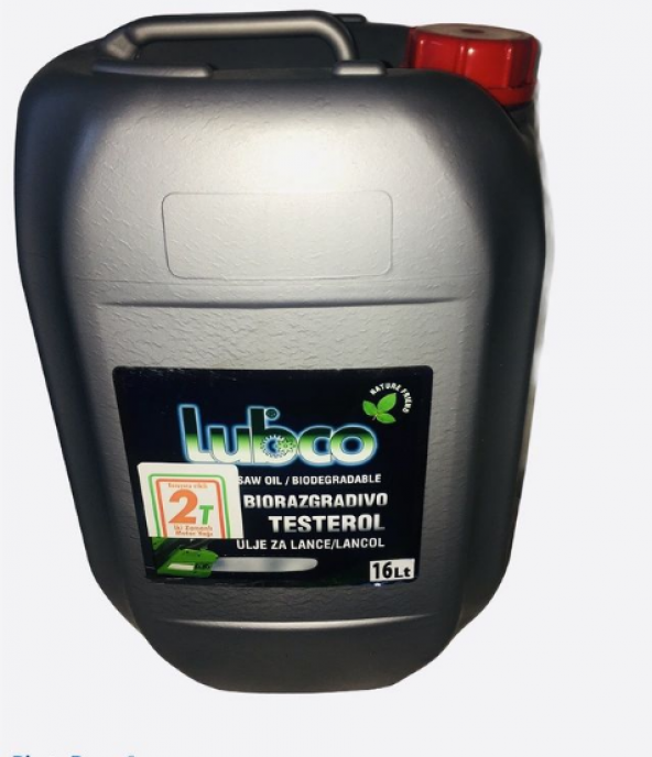 Lubco 2t 2 Zamanlı Kırmızı Motosiklet Yağı 16LT Bidon ürün görseli 1
