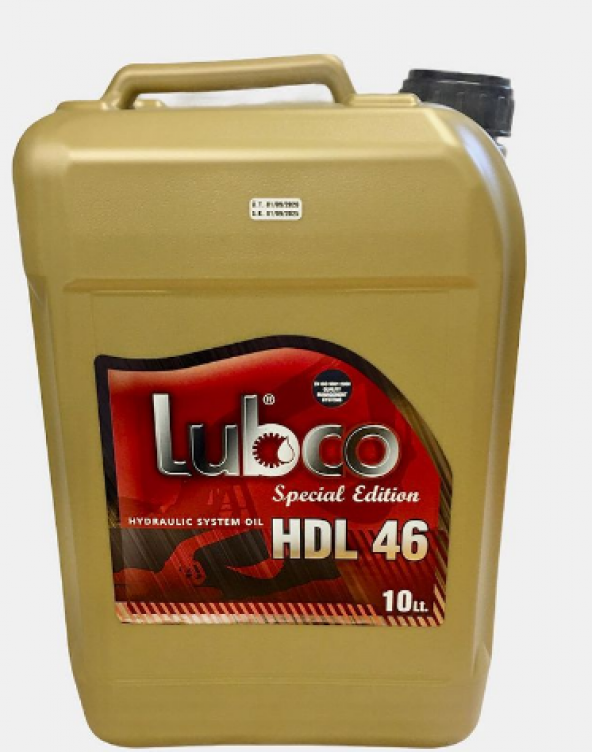 Lubco Hidrolik Sistem Yağı 46 10 Litre ürün görseli 1