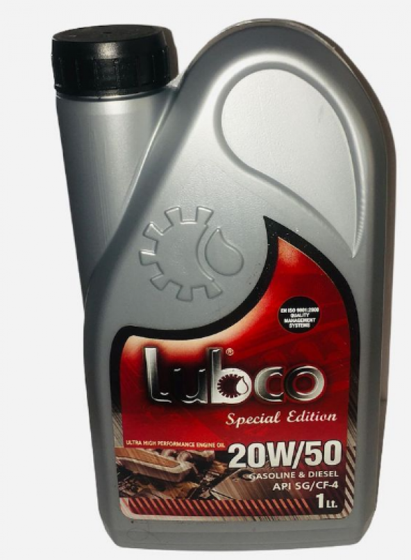 Lubco 20w50 1lt Benzinli ve Dizel Motor Yağı ürün görseli 1