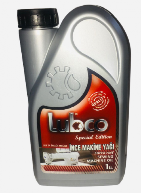 Lubco ince Dikiş Makine Yağı 1lt ürün görseli 1