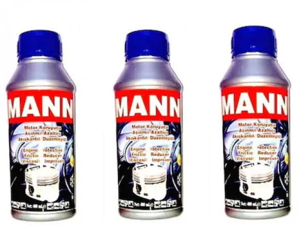Mann Yağ ve Duman Kesici Motor Aşınma Önleyici 400ML (3 ADET) ürün görseli 1