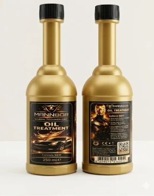 MannBor New Nano Teknoloji Gold Bor Elmas Motor Yağ Katkısı 250 ML(3 ADET) ürün görseli 1