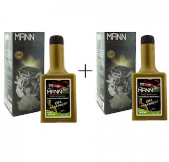 MannBor Nano Teknoloji Gold Bor Elmas Motor Yağ Katkısı 250ML 2ADET ürün görseli 1