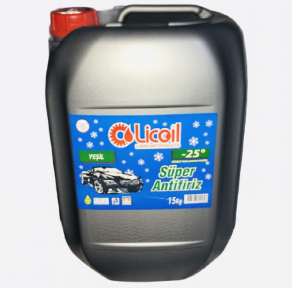 Licoil Antifriz  Mavi Antifriz 15Kg(-25 Derece)Bidon ürün görseli 1