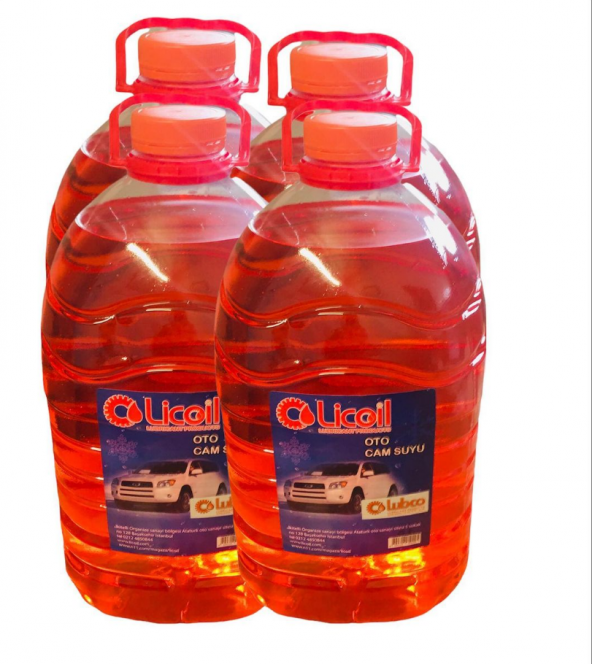Licoil Yazlık & Parfümlü&Şampuanlı 4x5 LitreX 4 Adet ürün görseli 1
