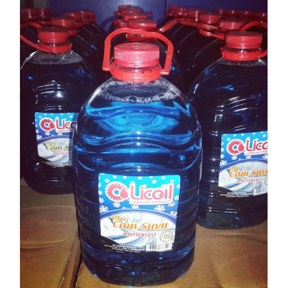 Licoil Antifrizli&Parfümlü&Şampuanlı Oto Cam Suyu 2x5 L  10 lt -12 derece ürün görseli 1