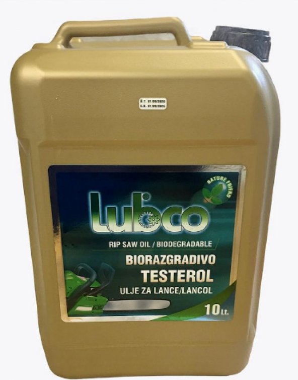 Bıçkı Yağı Lubco Testerol Testere Zincir Yağı 10 lt bidon ürün görseli 1