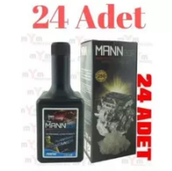 MannBor New Nano Teknolojisi, Enjektör Temizleyici 250 ML (24 ADET) ürün görseli 1