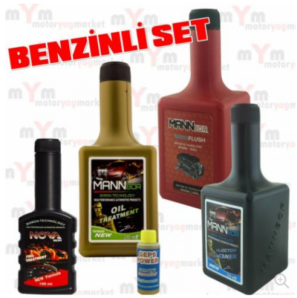 Mann oil Bor+Enjektör+Motor İçi temizleme+benzin katkısı 250 ml ürün görseli 1