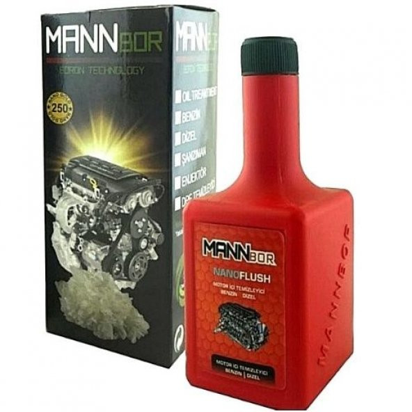 Mannbor Motor İçi Temizleyici 250ml İçi Temizleme Katkısı ürün görseli 1
