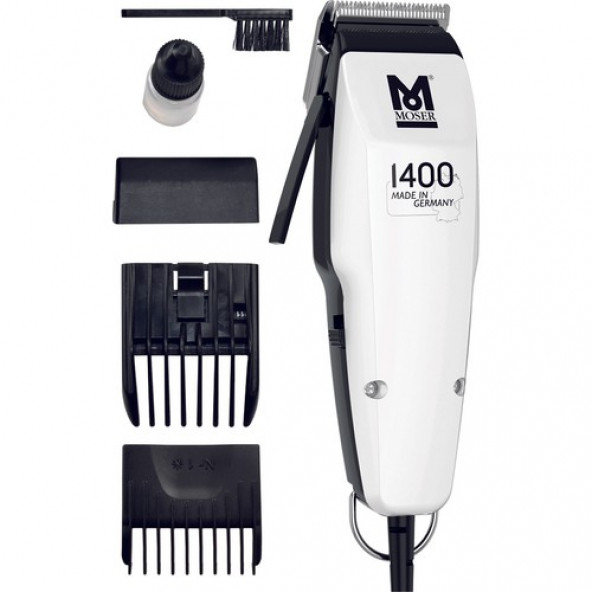 Moser 1406-0310 Beyaz Saç Kesme Makinesi ürün görseli 1