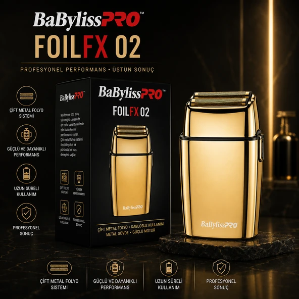 Babyliss Pro FX 02 GE Shaver Tıraş Makinesi ürün görseli 1