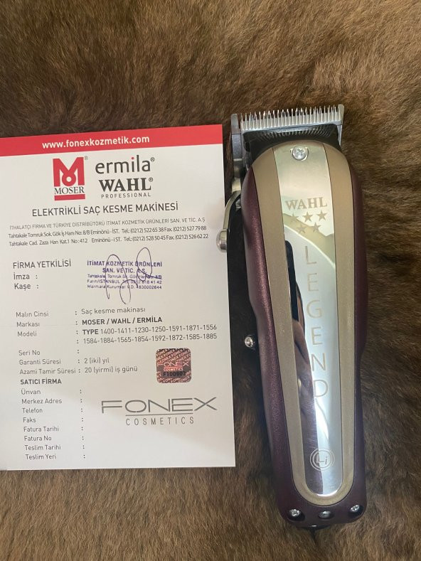 Wahl 08594-016 Legend Cordless Şajlı Saç Sakal Kesme Makinesi ürün görseli 1