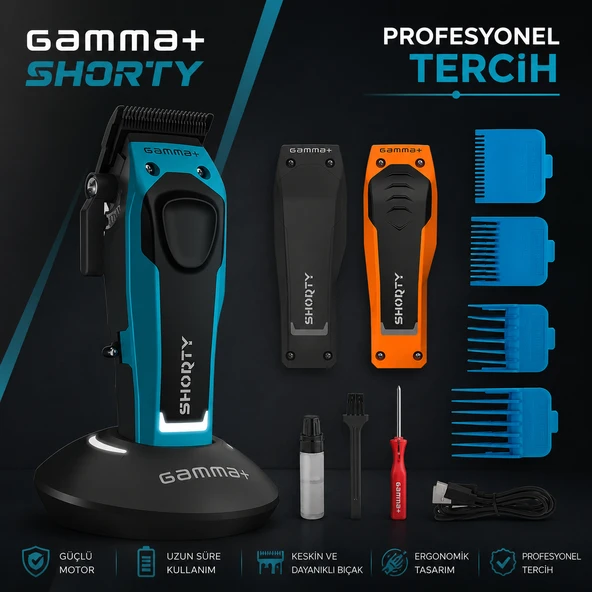 Gamma Piu Shorty Saç Kesme Makinesi ürün görseli 1