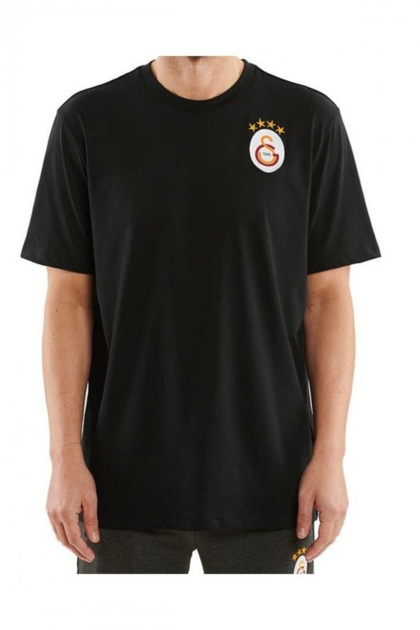 Galatasaray Orjinal 4 Yıldızlı Siyah Tshirt ürün görseli 1
