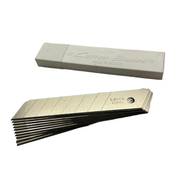 Lacco Cutter Blades Maket Bıçağı Yedeği 10 Adet ürün görseli 1