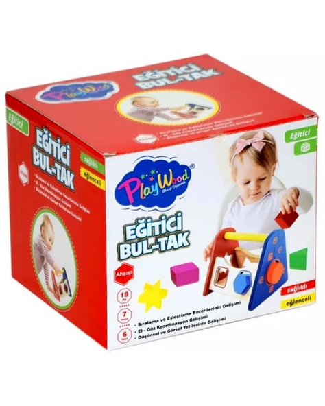 Playwood Ahşap Eğitici Bul Tak ONY315 ürün görseli 1