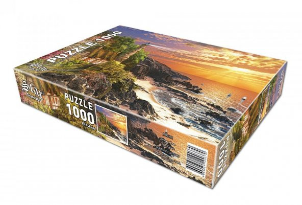 Star Oyun Taş Kulübe 1000 Parça Puzzle - Resim 3