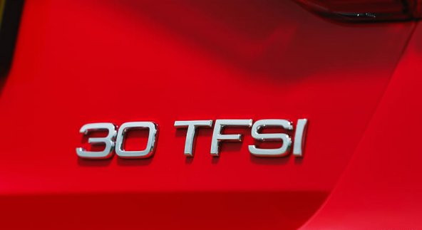 AUDI 30 TFSI KROM BAGAJ YAZISI - Resim 2