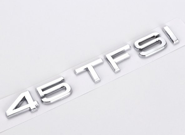 AUDI 45 TFSI KROM BAGAJ YAZISI ürün görseli 1