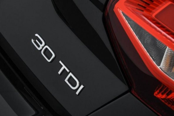 AUDI 30 TDI KROM BAGAJ YAZISI - Resim 2