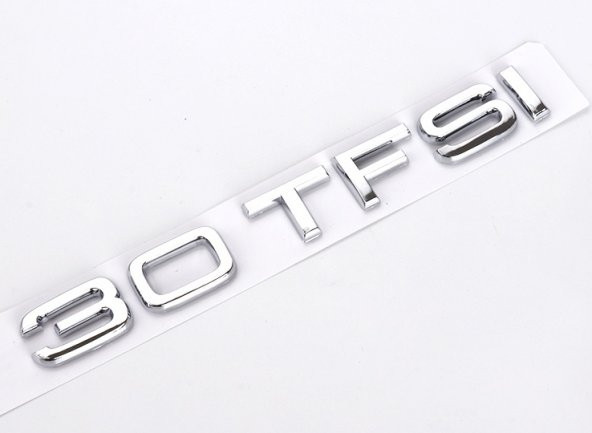 AUDI 30 TFSI KROM BAGAJ YAZISI ürün görseli 1