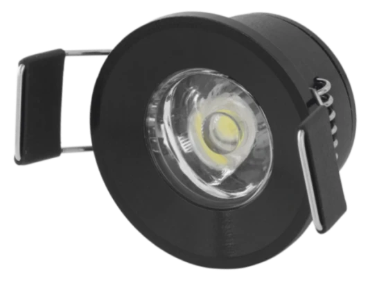 CATA CT 5270 Yıldız 1.5W Sıva Altı Led Spot Siyah Kasa Beyaz Işık 6400K ürün görseli 1
