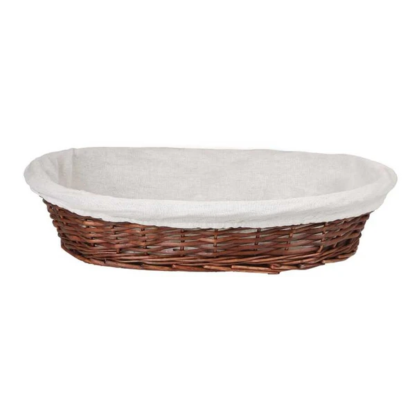 Hasır Bezli Oval Sepet 24 Cm (ES-2417R) ürün görseli 1