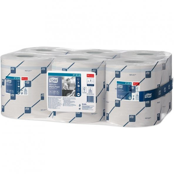 Tork Reflex Endüstriyel Havlu Kâğıt Plus Advanced 300 Metre x 6 Paket (473242) ürün görseli 1