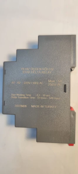 Ekon Yıldız Üçgen Zaman Rölesi  Ray Tipi - Resim 3