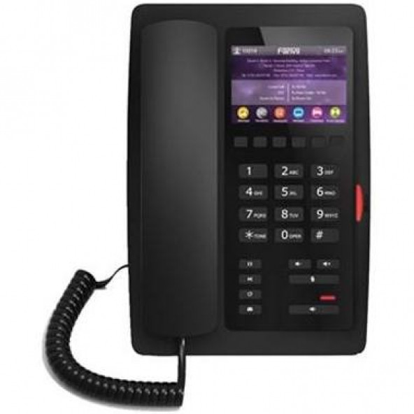 Fanvil H5 Renkli Ekran IP Telefon (PoE)-Siyah ürün görseli 1