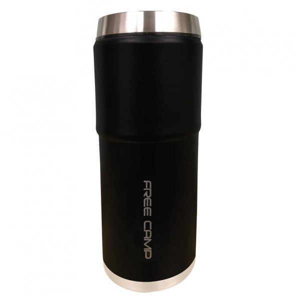 Freecamp Chico Mug Termos 550ml Siyah ürün görseli 1
