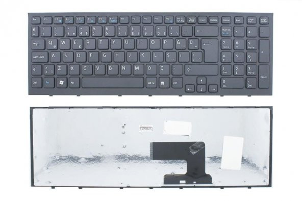 Sony Vaio VPC-EH2S1E/B,VPC-EH2S1R,VPC-EH2Z1E/B Klavye (Siyah TR) ürün görseli 1