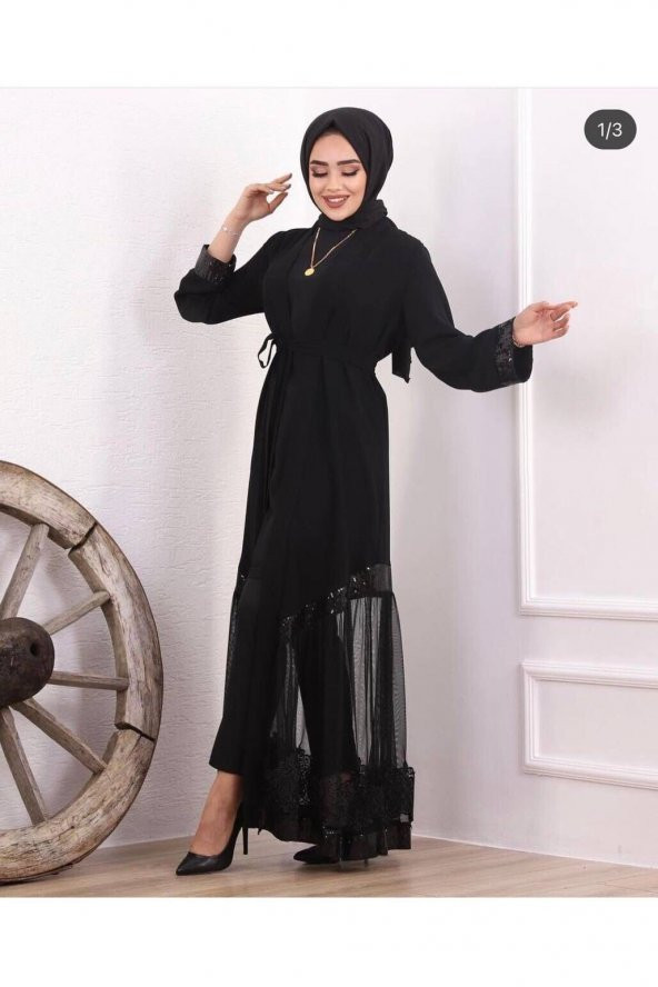 Modatalika Yeni sezon Kadın Ferace Abaya ürün görseli 1